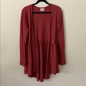 T.La Like New Dark Pink Sweater
